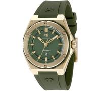 Technomarine CORAL - Legacy TM-416083 Orologio da Donna - Impermeabile - Analogico - Movimento Quarzo - acciaio inossidabile con quadrante verde - 36mm