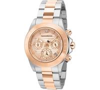 Technomarine Manta TM-219016 - Orologio da donna con movimento al quarzo, in acciaio inox, quadrante oro rosa, 38 mm