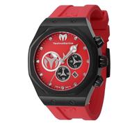 Technomarine Reef TM-523003 Orologio da Uomo - Impermeabile - Analogico - Movimento Quarzo - acciaio inossidabile con quadrante rosso - 45mm
