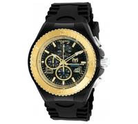 TechnoMarine TM-115111 Orologio da Polso, Display Display Cronografo, Uomo, Bracciale Silicone, Nero