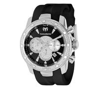 Technomarine UF6 TM-621009 - Orologio da uomo, impermeabile, analogico, movimento al quarzo, in acciaio inossidabile con quadrante nero, 45 mm