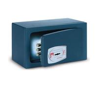 Technomax Cassaforte a chiave da mobile MINI SAFE Grigio scuro (22x12x13 cm) MB