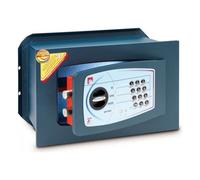Technomax Cassaforte a combinazione incasso muro (34x20x21cm) GOLD TRONY Grigio