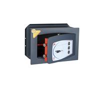 Technomax, Cassaforte a muro, Serie Gold Diplo modello GD/4, Apertura con Chiave a doppia mappa + Combinatore a 3 Volantini, Dimensioni mm. 270 (H) x 390 (L) x 200 (P)