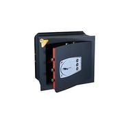 Technomax, Cassaforte a muro, Serie Gold Diplo modello GD/6, Apertura con Chiave a doppia mappa + Combinatore a 3 Volantini, Dimensioni mm. 420 (H) x 480 (L) x 230 (P)