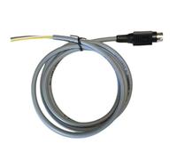 TechnoMedia Cavo Ricambio con Spina Mini DIN 4 Pin Power Plug Cable 4 Fili 1,25m per Alimentazione Box Monitor TV pc