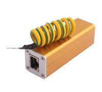 TechnoMedia Protezione da Sovratensioni Fulmini e campi magnetici RJ45 Presa di Rete LAN ethernet ip Camera