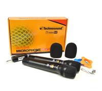 TECHNOSOUND TMINI2 doppio radiomicrofono uhf palmare multifrequenza NUOVO