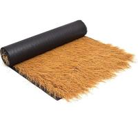 Techo De Paja Artificial - Techo De Paja Para Exteriores - Césped Decorativo De Estilo Tropical, Protección Solar Impermeable Ignífugo | Para Patios Sombra - 1 M De Ancho(Yellow,1 * 5m/3.3 * 16.4 ft)