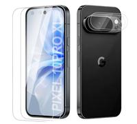 TECHO Pellicola Protettiva in Vetro Temperato per Google Pixel 10 Pro XL, Sensibile al Tatto Pellicola Vetro Temperato, Durezza 9H, Alta Trasparente, Caso Amichevole, Ultra HD, 3+2 Pezzi