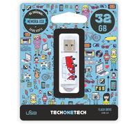 TechOneTech Camper Van Van Memoria USB 2.0 32GB (Pendrive)