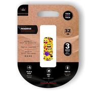 TechOnetech Clip Emoji Collage USB 2.0 32GB (Pendrive) Memoria NEW