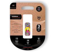 TechOnetech Clip Emoji Wink USB 2.0 32GB (Pendrive) NEW