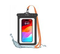 TECHPROTECT Protettiva B-7358 COVER per smartphone universale fino a 6,9", Nero-arancione