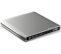 techpulse120 External USB 3.1 USB-C 3.0 UHD HDR 4k 3D MDisc BDXL Unità Bluray Masterizzatore Burner Superdrive BD DVD CD per Computer Desktop PC Notebook Windows MacOS Apple iMac MacBook Alluminio
