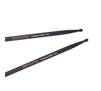 Techra Drumsticks - Carbon Pro 7A | Bacchette per Batteria in Fibra di Carbonio | Anti-Vibrazione, Perfetto Bilanciamento e Grip Sicuro