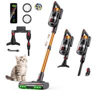 TechRise Cordless Vacuum Cleaner 650W 55KPa 70-Mins with LED Headlight