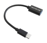 TechSide Cavo OTG USB type C 3.1 Adattatore 10 Gbps | Compatibile con Samsung S25 Huawei Honor Xiaomi