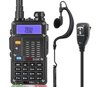 TechSide MOD. POTENTE 8W | 16 PMR 69 LPD Tri-Power | Radio TS-T9+ Dual Band Vhf/Uhf | canali PREINSTALLATI COMPATIBILE con MIDLAND G7 Pro G9 TI-F8+ SoftAir Vigilanza Trekking | Premium| Garanzia ITA