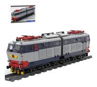 TechSpieler Kit elettrico italiano E-656, 1958 pezzi, statico | Design locomotiva italiana in versione statica, adatto da montare e da collezionare