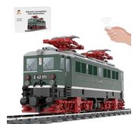 TechSpieler MOC-133607 - Locomotiva elettrica E42, 1375 pezzi | Versione dinamica con controllo della velocità: kit di costruzione per un modello di loco E42