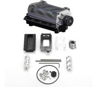 TechSpieler Modello di compressore 1:10, MAD RC Dynamic Visual Mechanical Booster con parti metalliche mobili, montaggio fai da te, adattato al modello MAD V8 Mini motore (versione kit)
