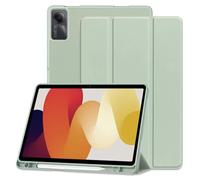 Techsuit Flex Trifold - Custodia pieghevole multifunzione per Xiaomi Redmi Pad SE 11", colore: Verde Matcha