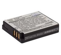 TECHTEK Batteria 1000mAh compatibile con [PENTAX] MX-1, Optio X90, per [Kodak] PIXPRO SP1, PIXPRO SP1 HD, SP360, SP360 4K, PlaySport Zx5, SP1-YL3 sostituisce D-LI106, LB-080, NCA-K/FBA
