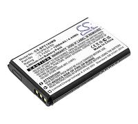 TECHTEK Batteria 1200mAh compatibile con [Babymoov] Touch Screen A014407, YOO-feel sostituisce 1ICP6/34/50 FBA