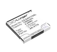 TECHTEK Batteria 1200mAh compatibile con [Emporia] AK-V170, Life+, Lifeplus sostituisce AK-V170 FBA