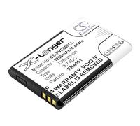 TECHTEK Batteria 1200mAh compatibile con [FRITZFon] C6, C6 DECT, X6 sostituisce 312BAT026, 312BAT030, FRA051