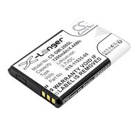 TECHTEK Batteria 1200mAh compatibile con [Garmin] 010-01055-15, 010-02184-01, GLO, GLO 2 sostituisce 010-11935-00 FBA