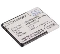 TECHTEK Batteria 1300mAh compatibile con [Vodafone] 845, 858, 858 Smart, V858, VF858, per [MTC] 950, per [Huawei] Ascend Y100, C8500, C8500S, GAGA, IDEOS, Ideos X1, IDEOS X3, M835, T8100, T8300, FBA