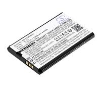 TECHTEK Batteria 1300mAh compatibile con [Yealink] per One Talk IP DECT, per W56H, per W56h/p, per W56HB, per W56P, per W59R, per W59VR, per W60P, per W76p, per W77P, per W79P sostituisce W56-BATT, Y