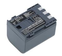 TECHTEK Batteria 1500mAh compatibile con [Canon] DC310, DC320, DC330, FV500, FVM100, FVM20, FVM200, FVM30, HG10, HV20, IXY DVM3, MD100, MD110, MD111, MD120, MD130, MD140, MD150, MD160, MD215, MD2 FBA