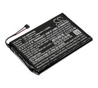 TECHTEK Batteria 1500mAh compatibile con [Garmin] Fleet 670 LM TRUCK sostituisce 361-00066-51