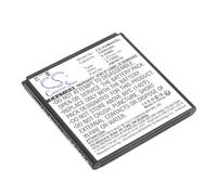 TECHTEK Batteria 1500mAh compatibile con [Huawei] Ascend, Ascend C8812, G300, G302D, G309T, G309T Pro, G312, G330, G520s, Q, T8830, FBA