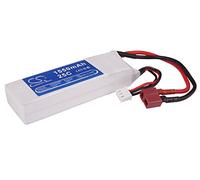 TECHTEK Batteria 1550mAh compatibile con [RC] TECHTEK sostituisce