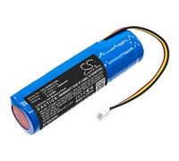 TECHTEK Batteria 1600mAh compatibile con [AKAI] 5000 Solo, EWI 5000 sostituisce JSC-BLDC-01, NB2537-R0, UF16650ZTA