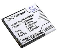 TECHTEK Batteria 1800mAh compatibile con [Alcatel] One Touch Link Y858, One Touch Link Y858V, Y859, Pop 3 (5), Pop 3 (5) 4G, 5.0, 5", D5, OT-5015A, OT-5015D, OT-5015E, OT-5015X, OT-5038, OT-5038A, OT