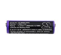 TECHTEK Batteria 1800mAh compatibile con [Moser] 1884 Li+Pro, Ermila 1884, Ermila 1885, 1885 Motion, Wahl Li+Pro, Wahl per [Wahl] 1888, 2 sostitu FBA