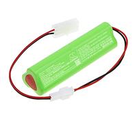 TECHTEK Batteria 2000mAh compatibile con [Hitec] Aurora 9, Optic PRO, Optic Sport sostituisce 2606B-7E, 54124 triangle, 54128