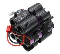 TECHTEK Batteria 2000mAh compatibile con [Rowenta] per Airforce Light, per Moulinex MS6545WI/BA0, per MS6543WH/BA0, per MS6545WI/BA0, per RH6543, per RH6543WH, per RH6543WH/BA0, per RH6545, per RH654