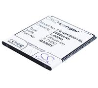 TECHTEK Batteria 2000mAh compatibile con [Wiko] Barry, Barry Dual SIM sostituisce BARRY