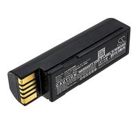 TECHTEK Batteria 2200mAh compatibile con [Zebra] DS3600, DS3678, EVM, LI3600, LI3678, LS3600, LS3678 sostituisce 82-166537-01, BT-000341-01, BTRY-36IAB0E-00
