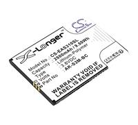 TECHTEK Batteria 2500mAh compatibile con [Emporia] Smart 3 Mini, Smart 4, Smart.3 Mini, Smart.4 sostituisce AK-S3M-BC