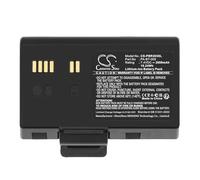 TECHTEK Batteria 2600mAh compatibile con [Brother] RJ-3035B, RJ-3055WB sostituisce PA-BT-009, PA-BT-010