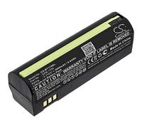 TECHTEK Batteria 2600mAh compatibile con [Globalstar] GSP-1700 sostituisce GPB-1700