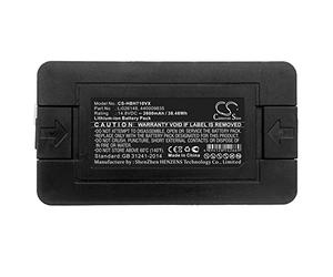 TECHTEK Batteria 2600mAh compatibile con [Hoover] BH71000, Kyros, Quest 1000, RBT001, RBT001 011, Kyros, per [BobSweep] Bob Pro, SJP110020 sostituisce 440009835, B003, LI-025144-BYD, Li026148