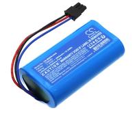 TECHTEK Batteria 2600mAh compatibile con [WOLF Garten] 7087883, Accu BS 80 Li-ion Power, Li-ion Power BS 80 sostituisce 7086061 FBA